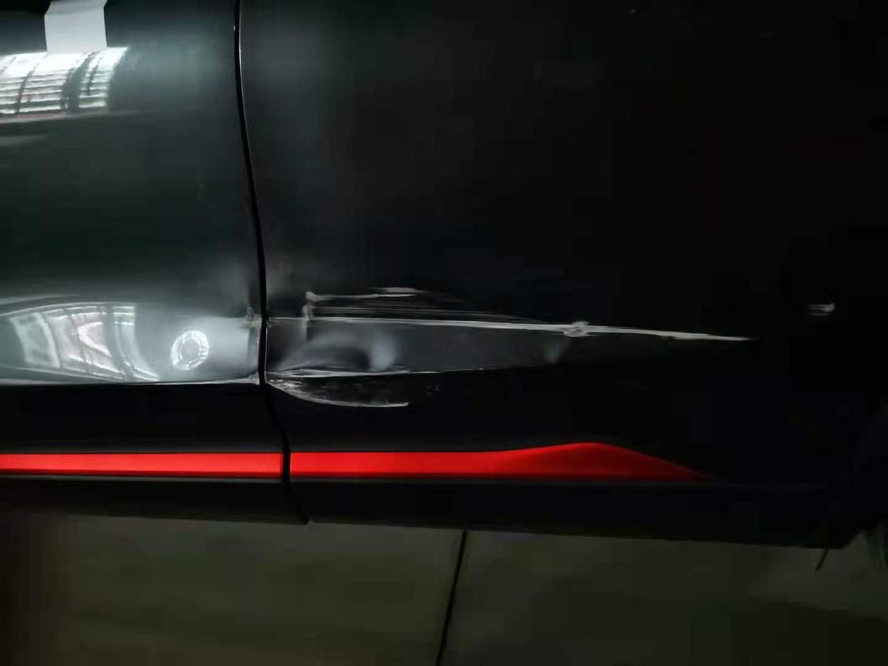 长安CS75 PLUS 新车，昨晚被刮，怎么处理比较好