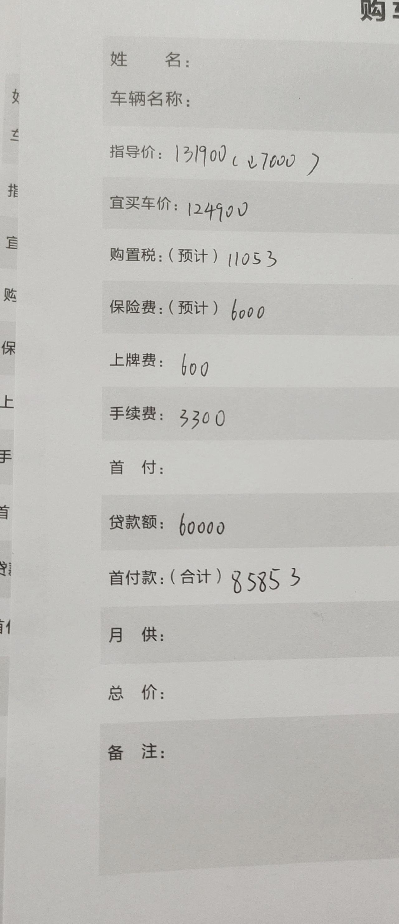 长安CS75 PLUS 2021款1.5t尊贵型，不是现车再优惠2000一共14.3左右落地，这个价格怎么样？跟哈佛f7
