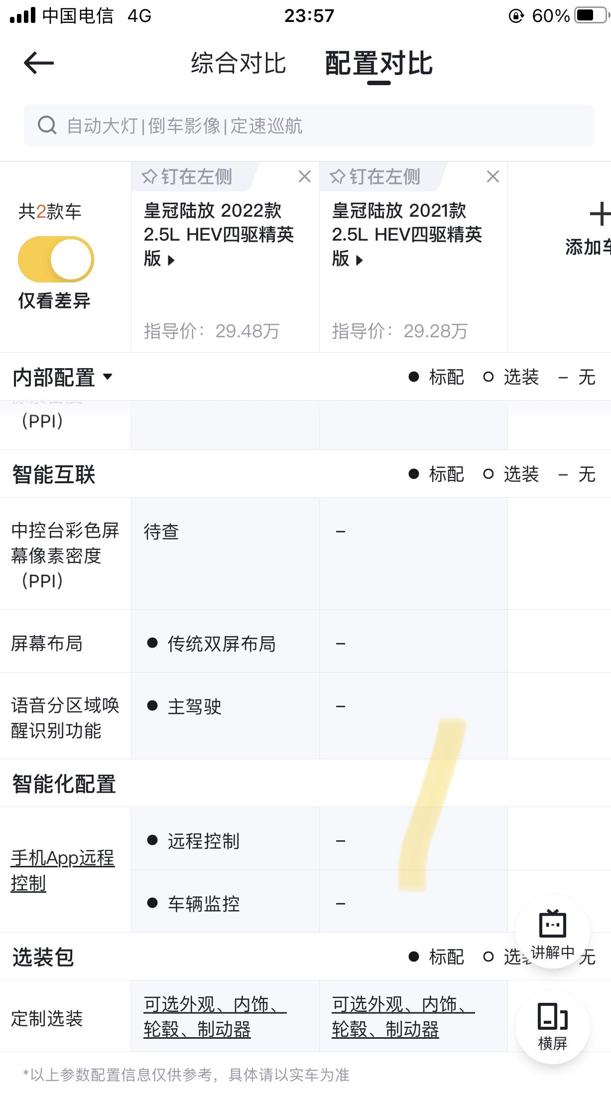 丰田皇冠陆放 7月最后一天定了2021的四驱精英，今天接到销售电话确定是新款2022的车，需要再+2000。请教下车友们