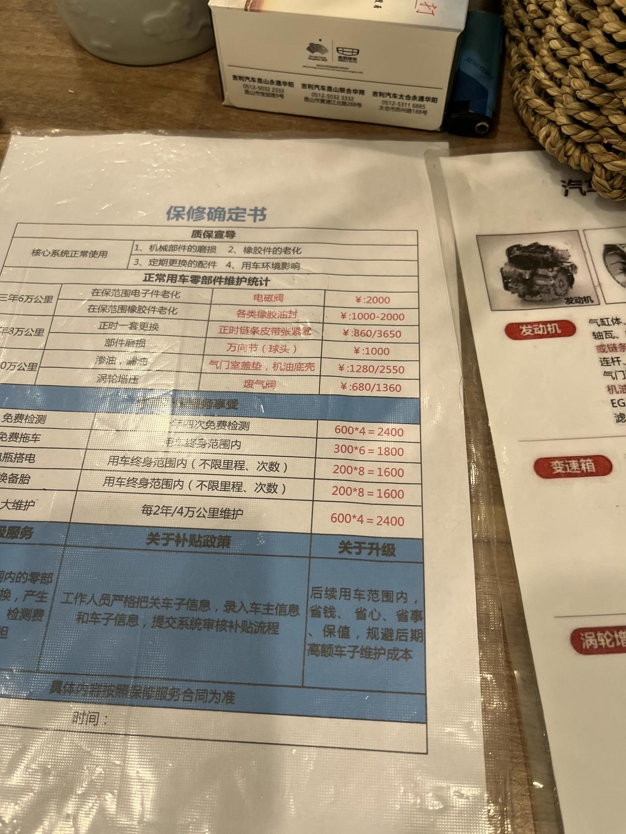星瑞首保后Ssss店要求购买终身保修，需要买吗？