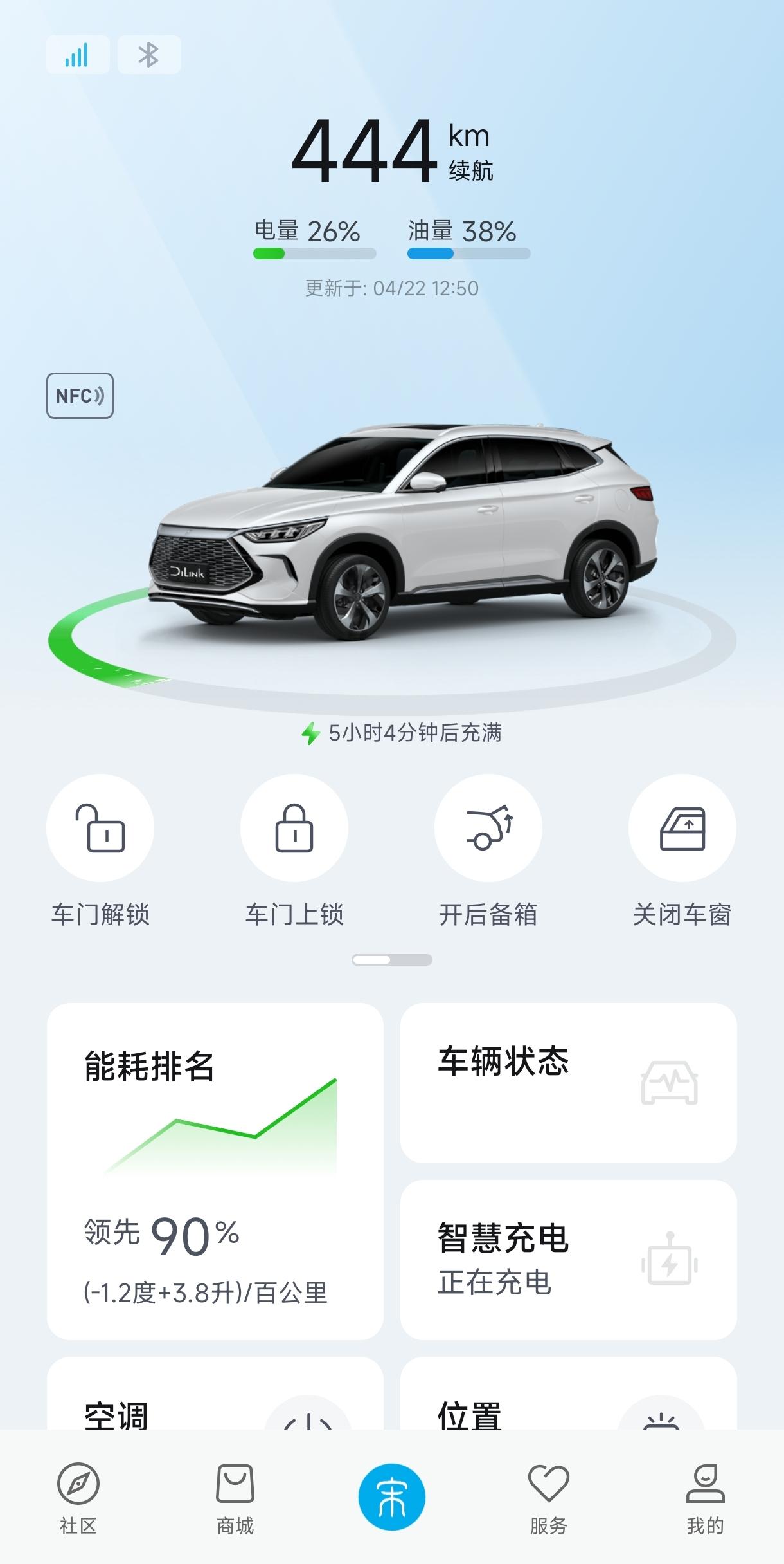 比亚迪宋PLUS DM-i 这个充电动画挺好看