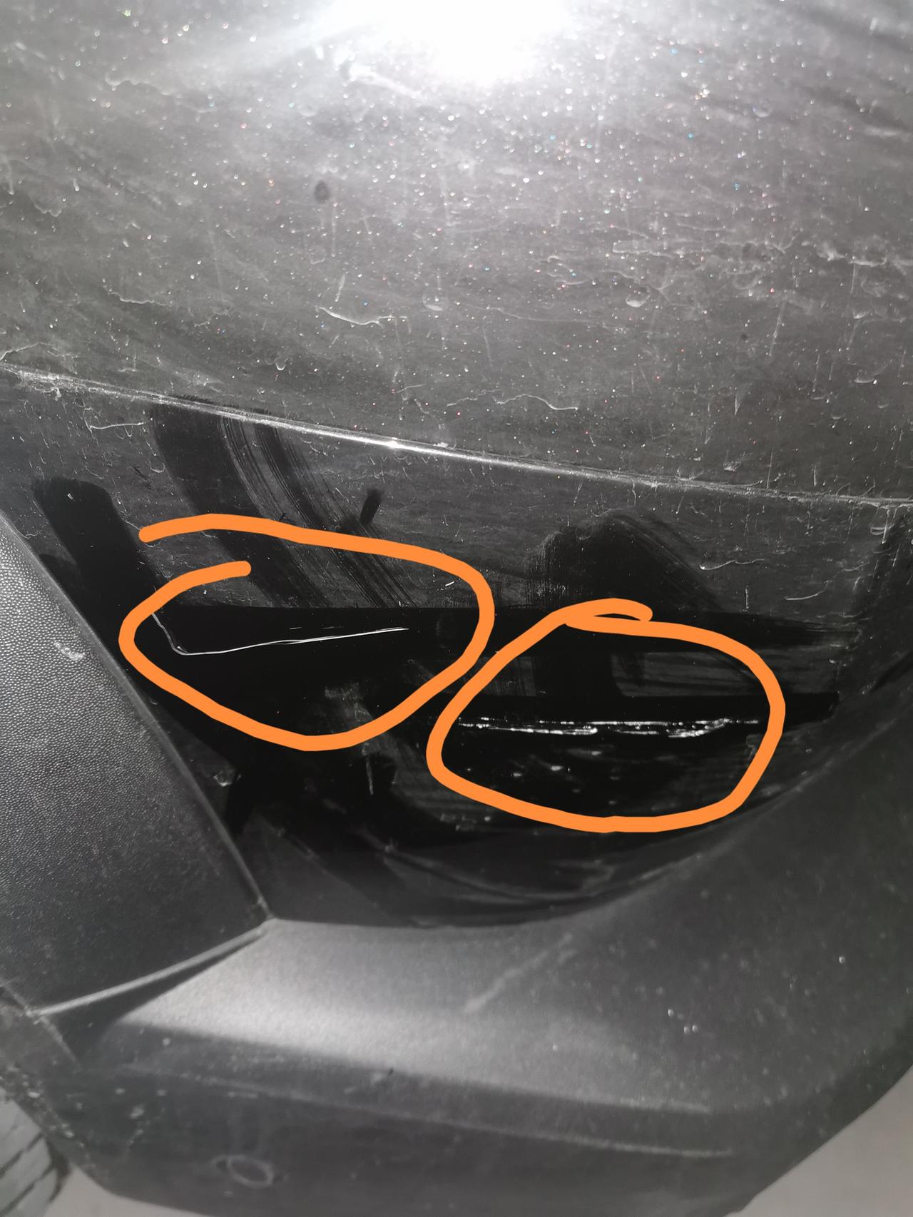 哈弗大狗 大狗车头这个位置的划痕好处理吗？