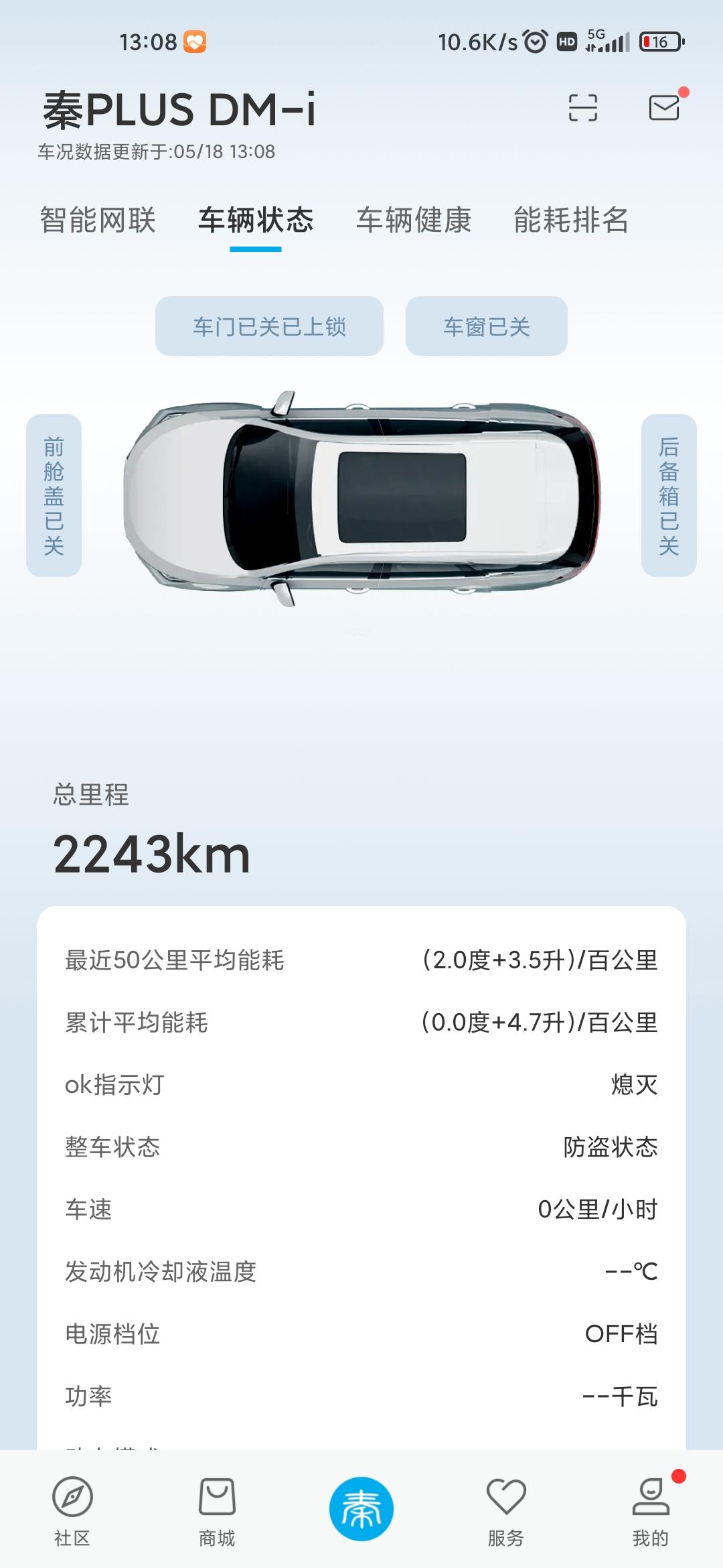 比亚迪秦PLUS DM-i 请问一下各位大佬，为什么我每次加油只能加41升左右就加满了？这个车油箱不是48升的吗？自从提