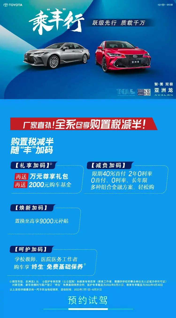 丰田亚洲龙 我想问一下，一汽丰田这个万元尊享礼包还有2000元购车基金是干嘛的？