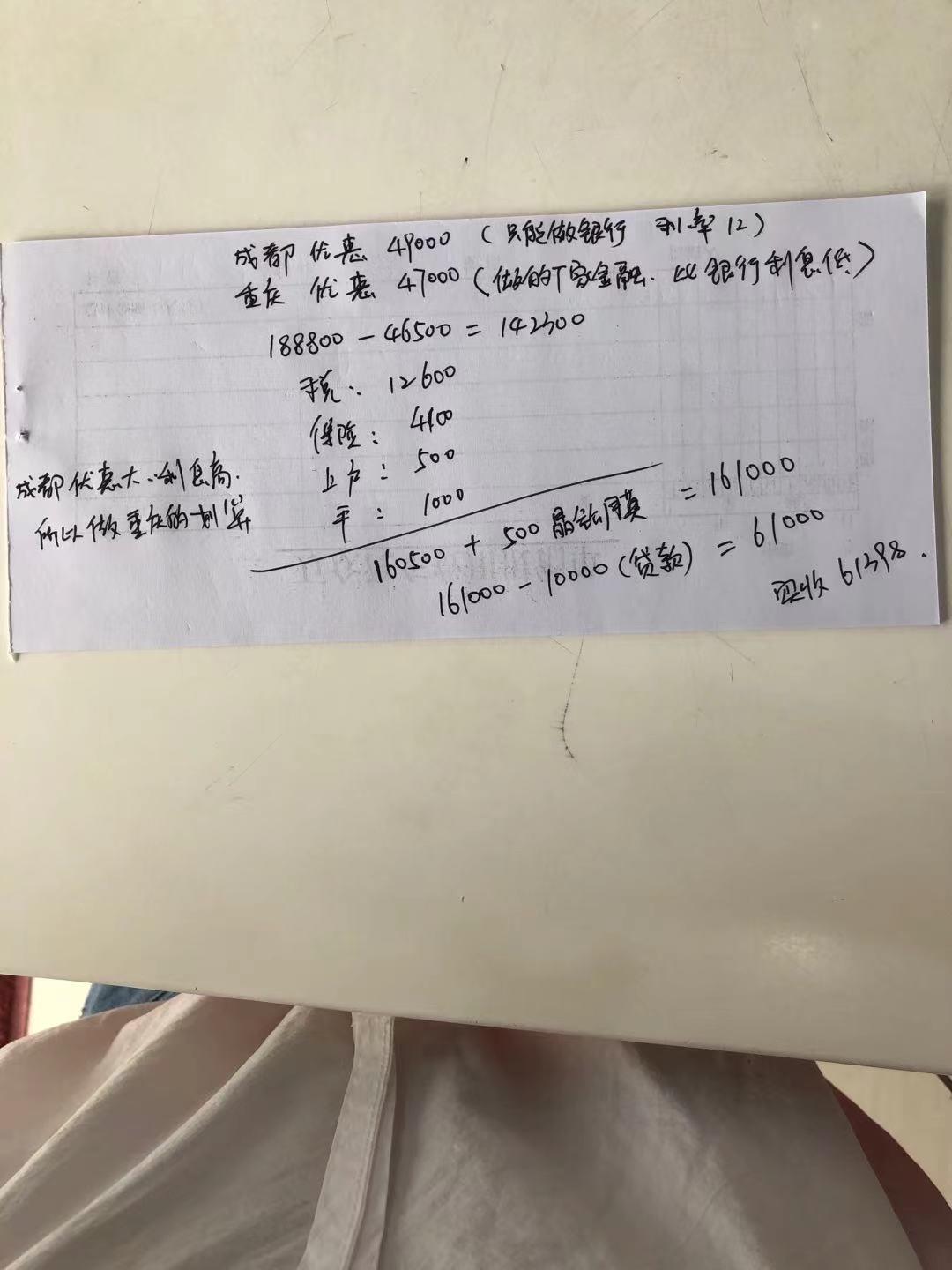 别克君威 朋友们、看看我被坑了嘛？ 月供3017   36 期