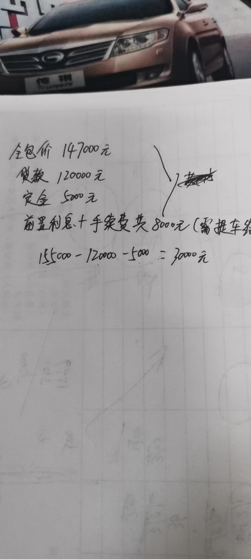 广汽传祺影豹 兄弟你们去订车的时候。销售有跟你说要先交前置利息吗？我怎么总感觉我被坑了。我只交了钱订车，总感觉被坑了，想