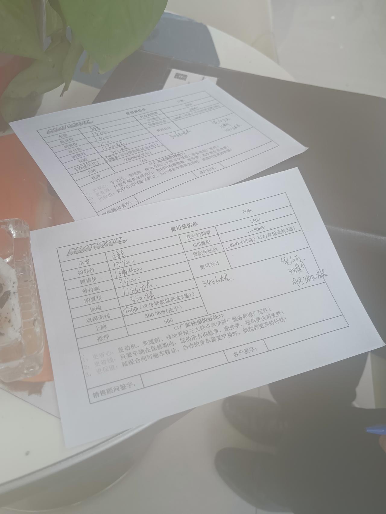 哈弗神兽 今天看了神兽，销售给算的1.5T中配的车型是这个价格，价格多少合适