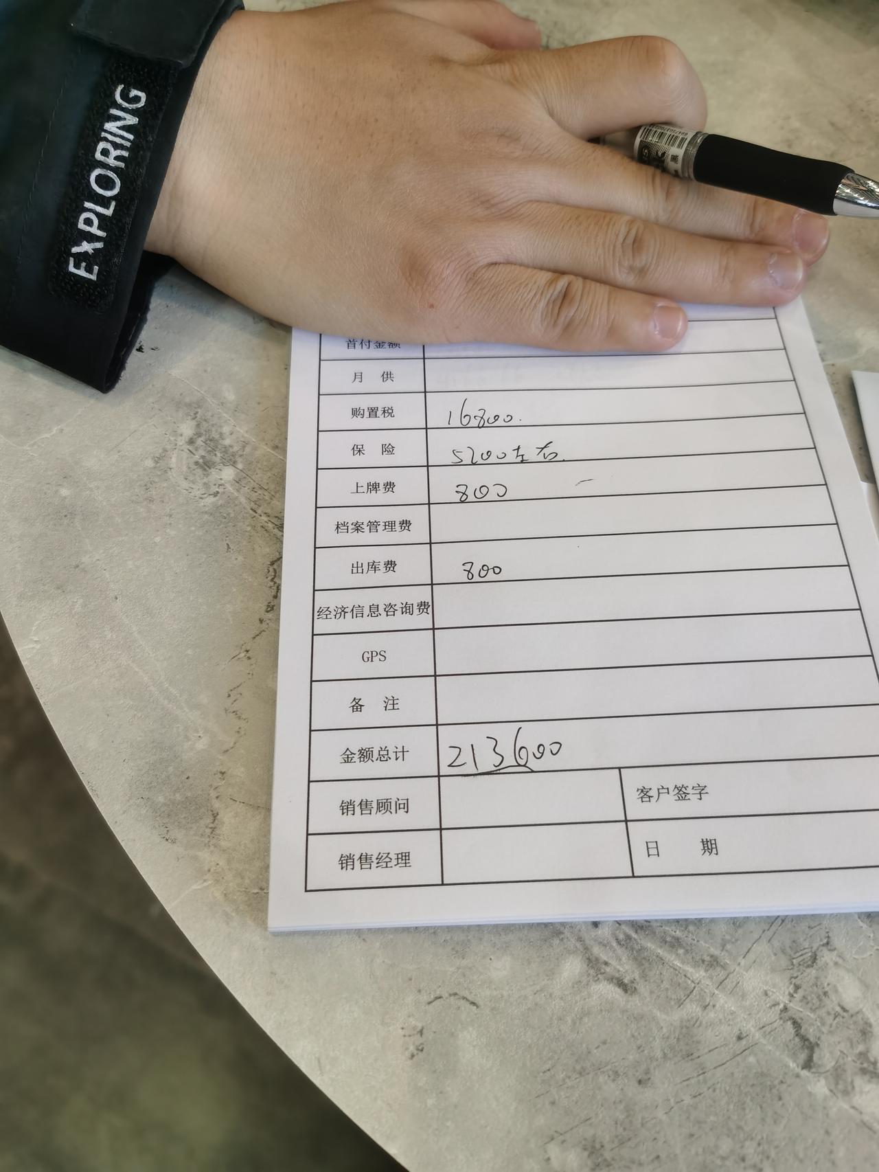 北京BJ40 这是今天过去问的，194,000的。贷款的话优惠7000  其他上面又给他涨了1万。感觉贵了吗？