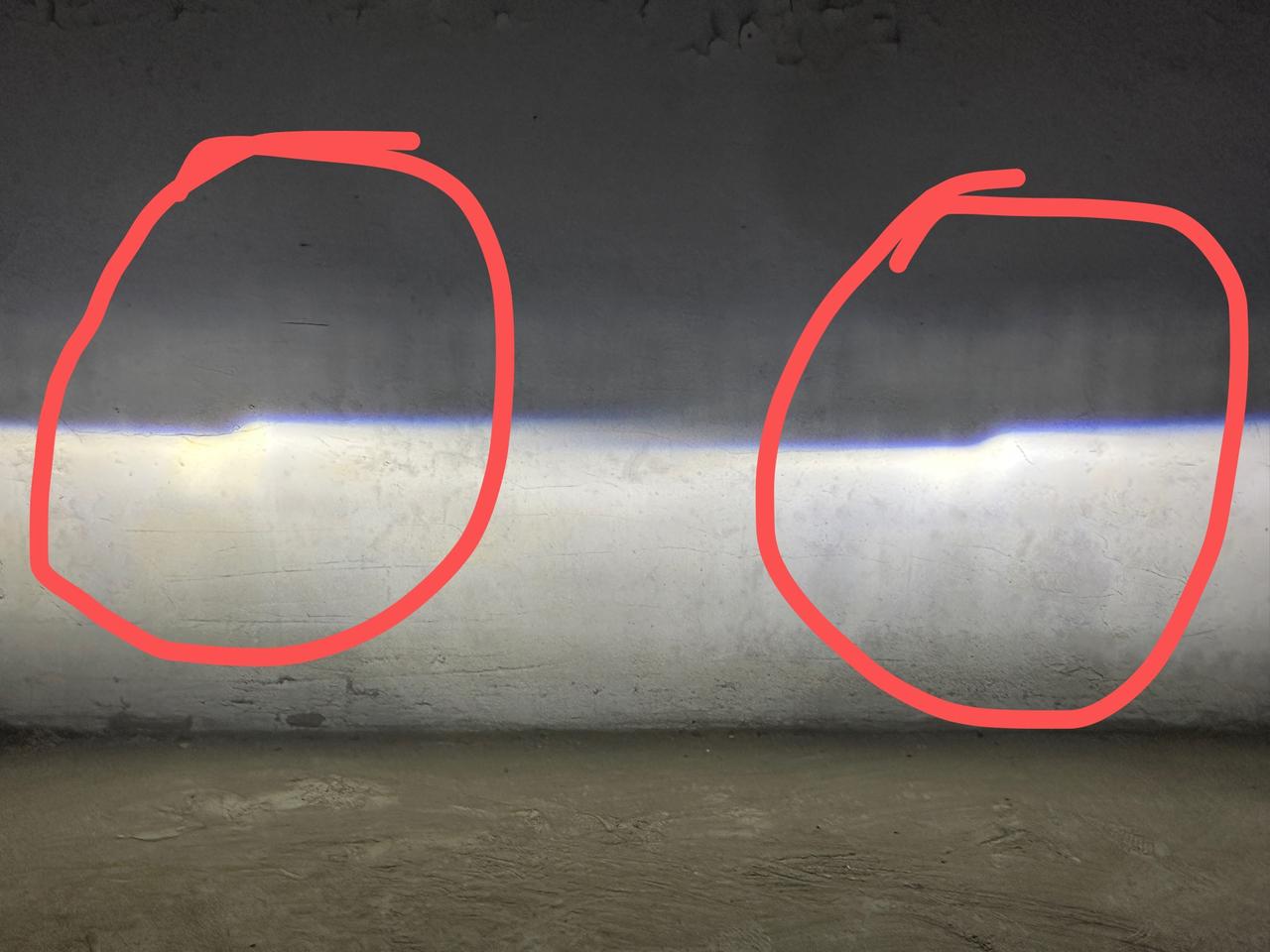 奥迪A6L 铁铁们，我是22年3月提的车，现在发现大灯两边色温不一样左边偏黄，能帮我看下你们车吗