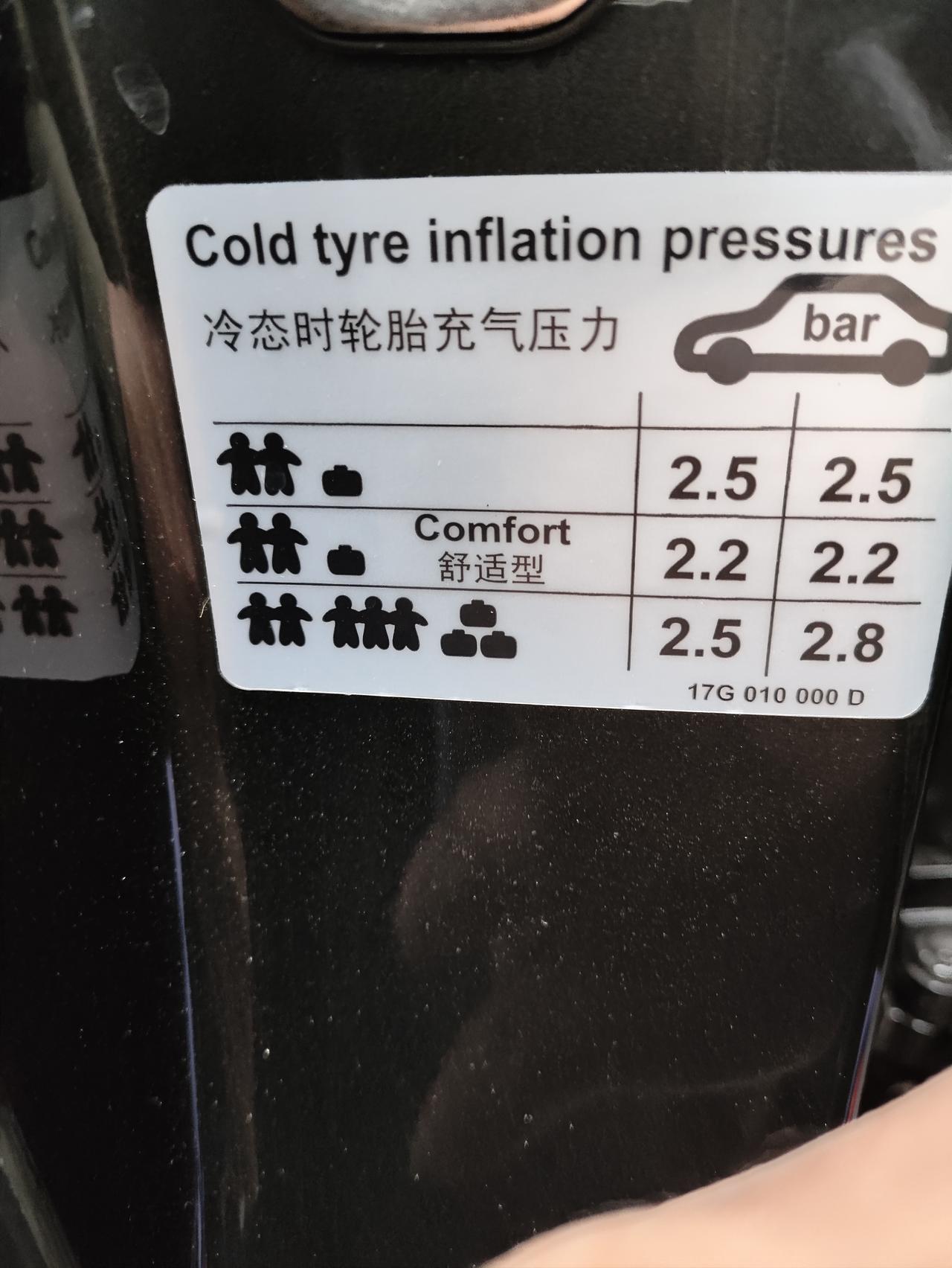 速腾1.5超越这个胎压是什么意思？