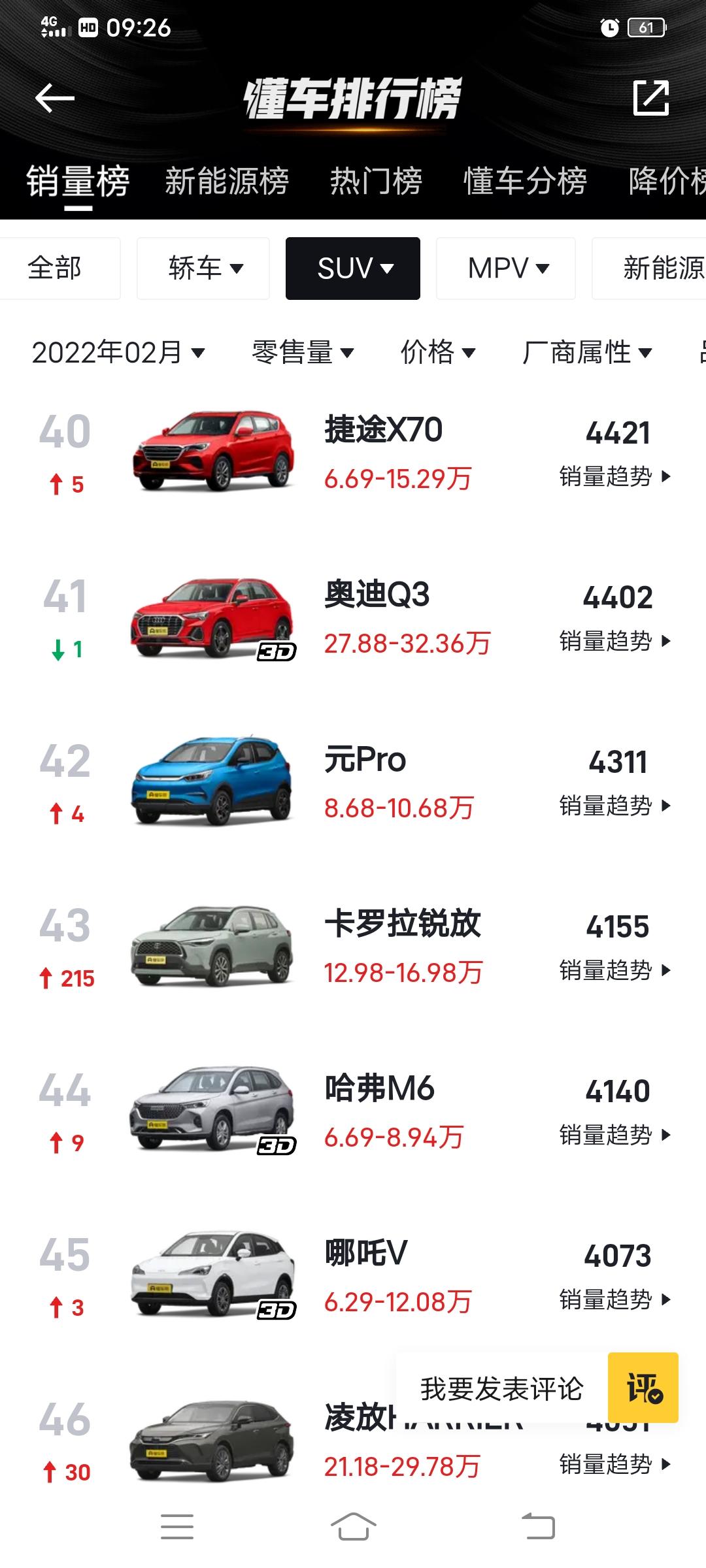 锋兰达还没锐放卖的多
