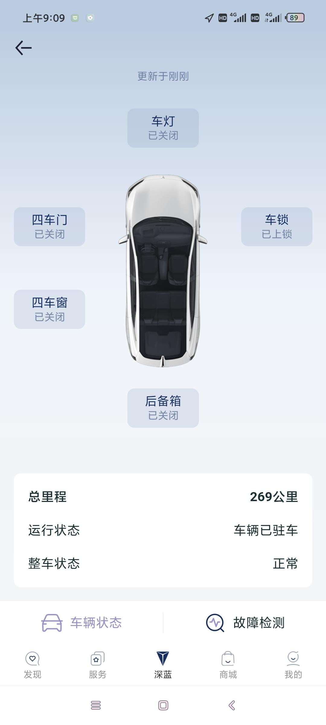 长安深蓝SL03 关于车胎胎压的问题。昨天早上出门胎压三只2.3，一只2.4。然后下了一天雨，车停在雨里，晚上我上车启动