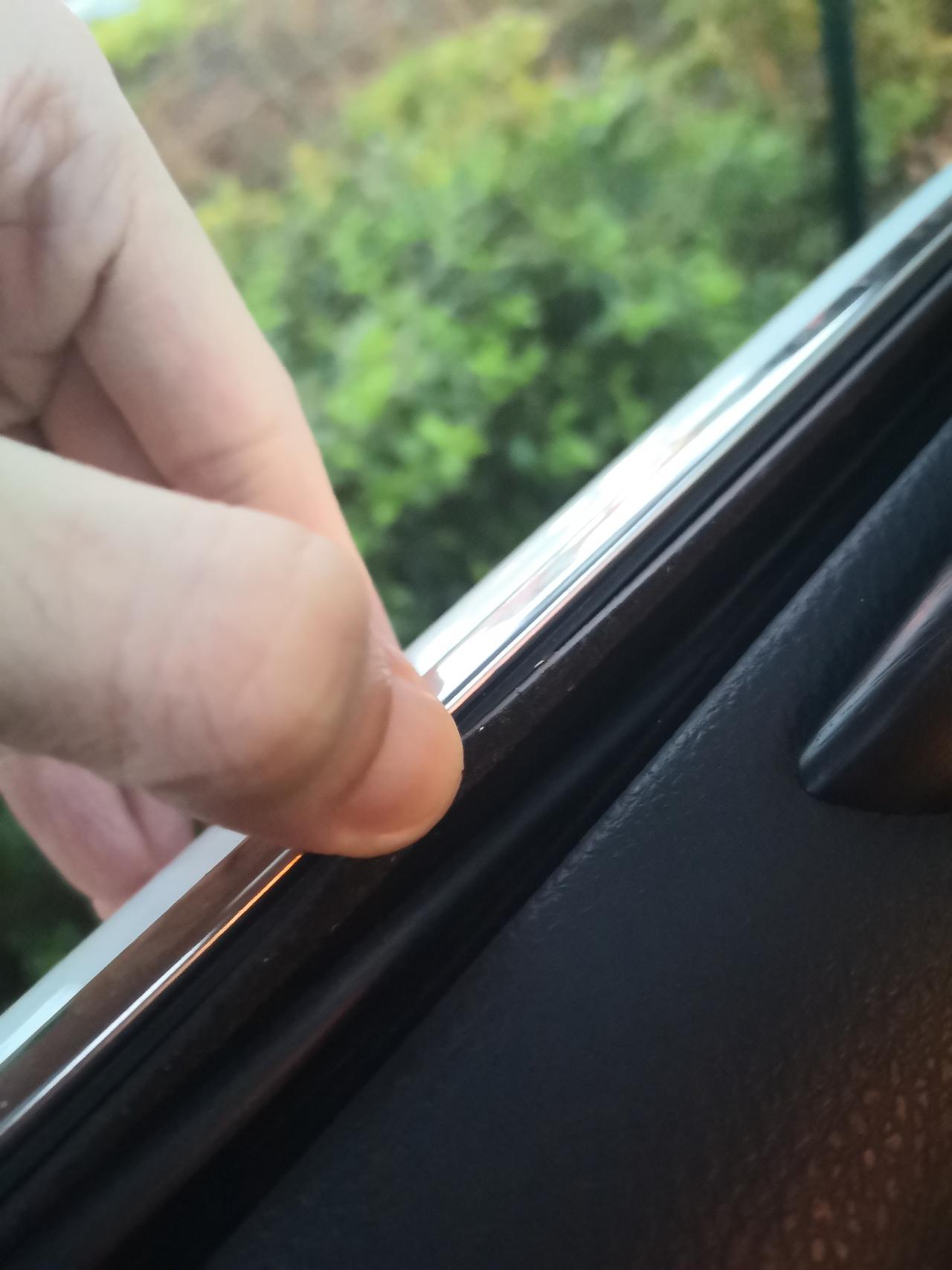 我这台亚洲龙买了半年  就是下雨天或者洗车的时候窗户缝里面都会有积水那种猫尿味很不好闻 有去漳州4S点看也看不出什么效果