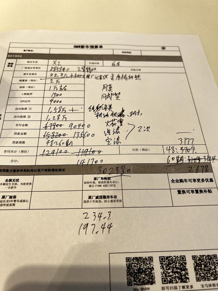 宝马X2 这价格合适吗？请大家帮忙分析一下吧
