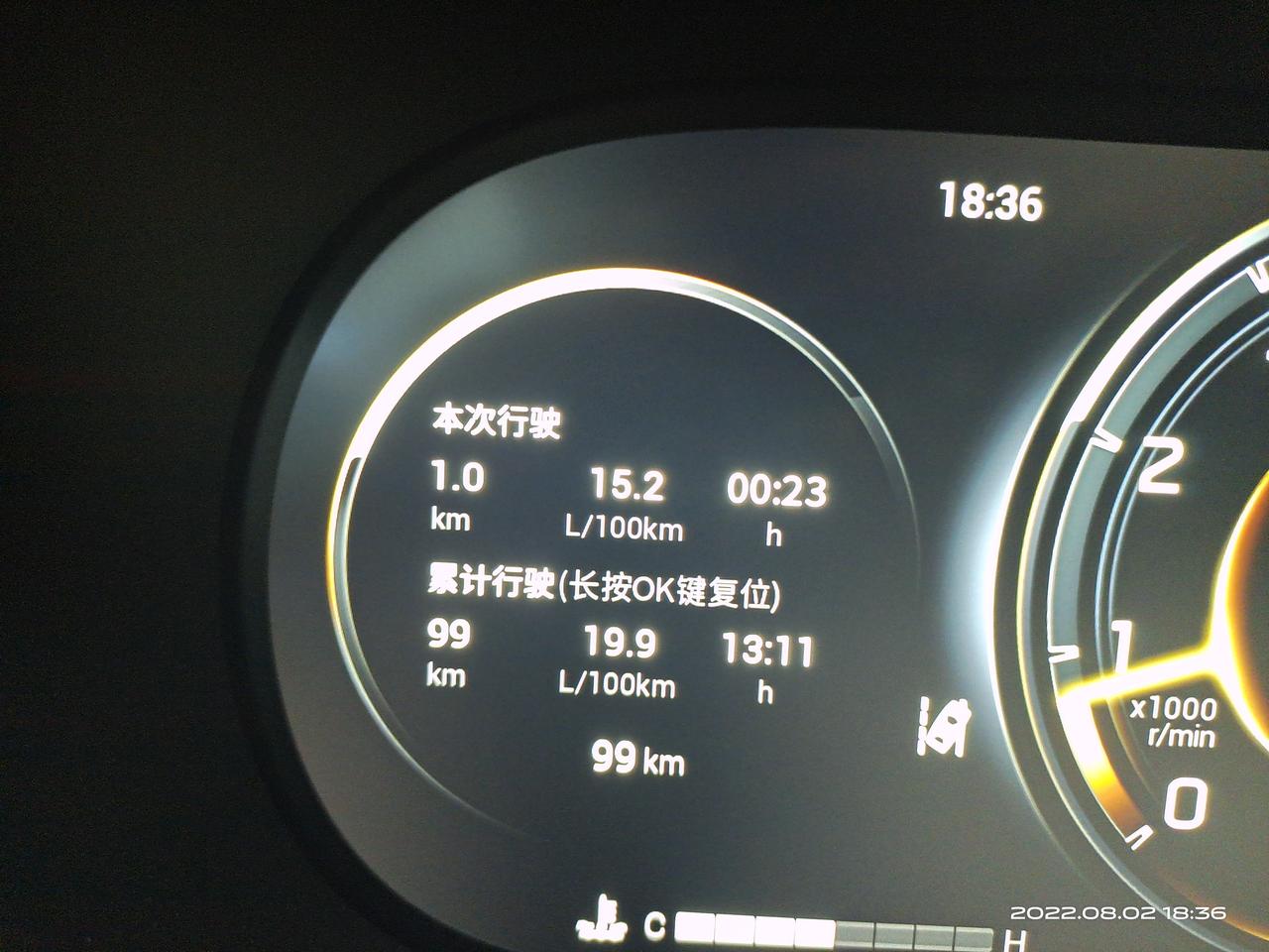 各位车友，你们2022款传祺GS4科技版，油耗多少？我的显示14-17L/100KM