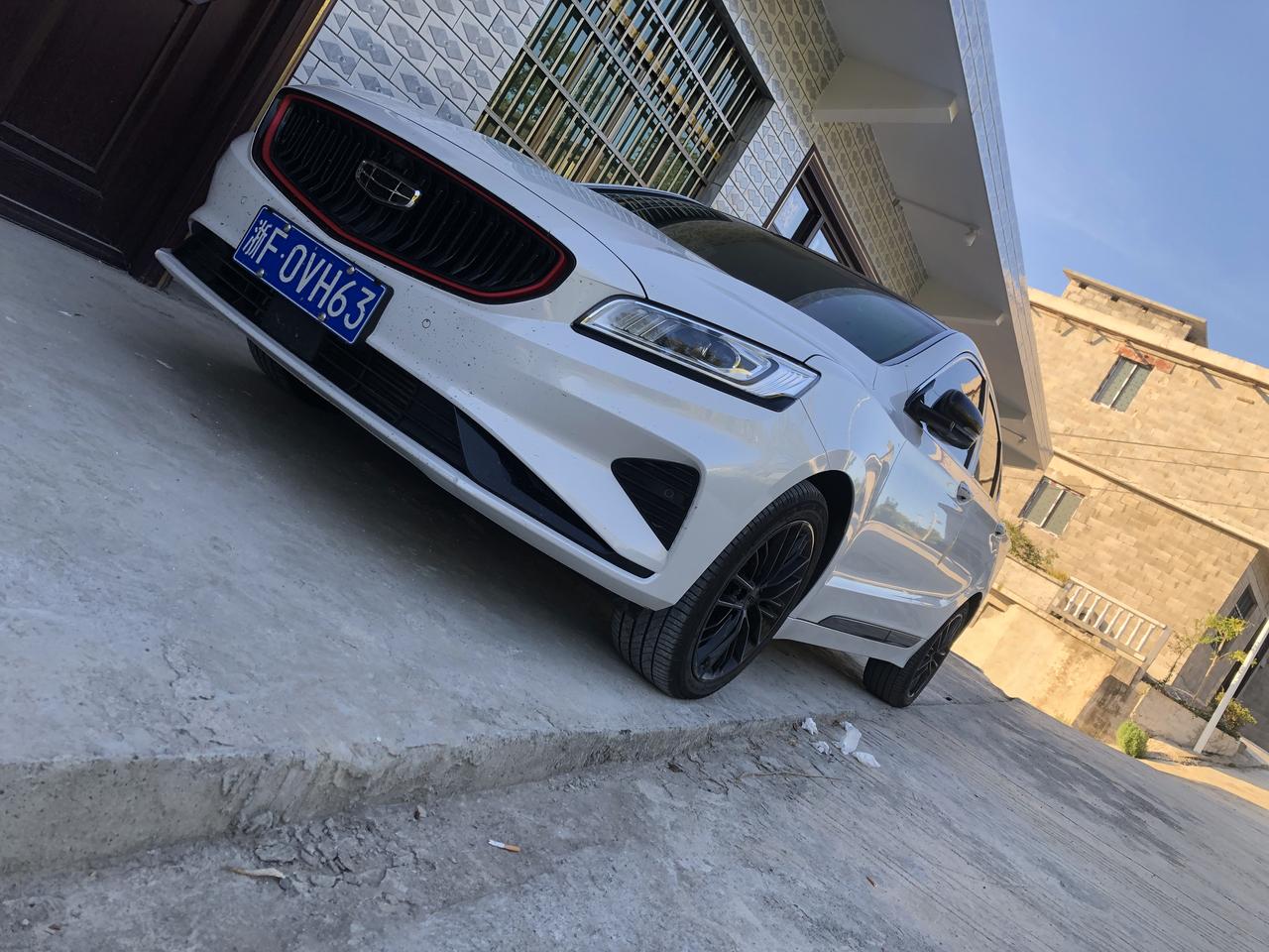 吉利博瑞 刚下高速前面好多小虫子