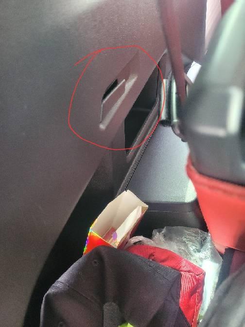 大众揽境 谁知道第三排两边的这个是干嘛用的