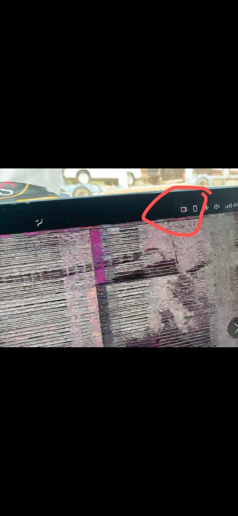 魏牌拿铁DHT 行车记录仪花屏想问下行车记录仪的视频花屏，而且右上角还有个感叹号，有车友遇到过是啥原因么