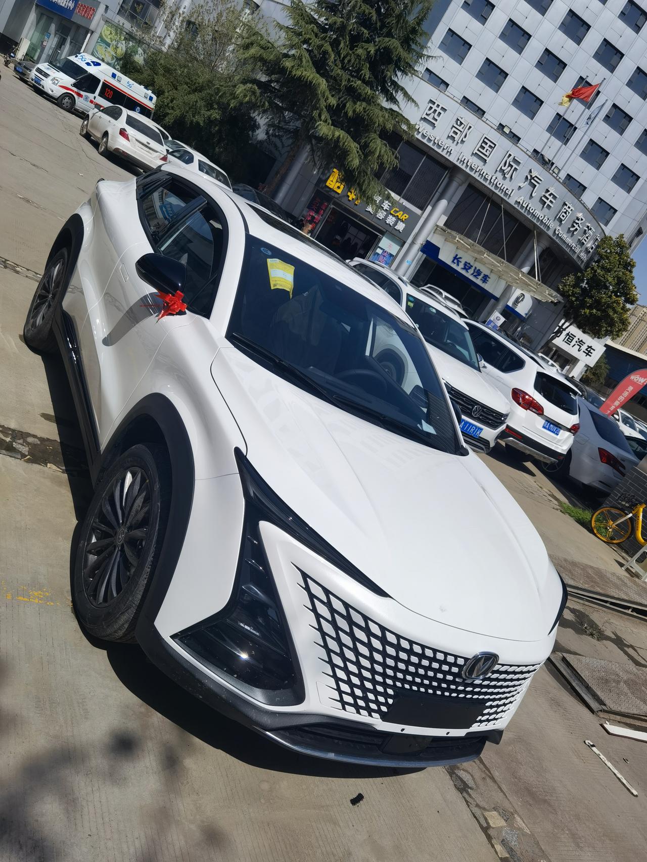 长安UNI-T 贴亮黑色车标需要给车管所报备吗？？？