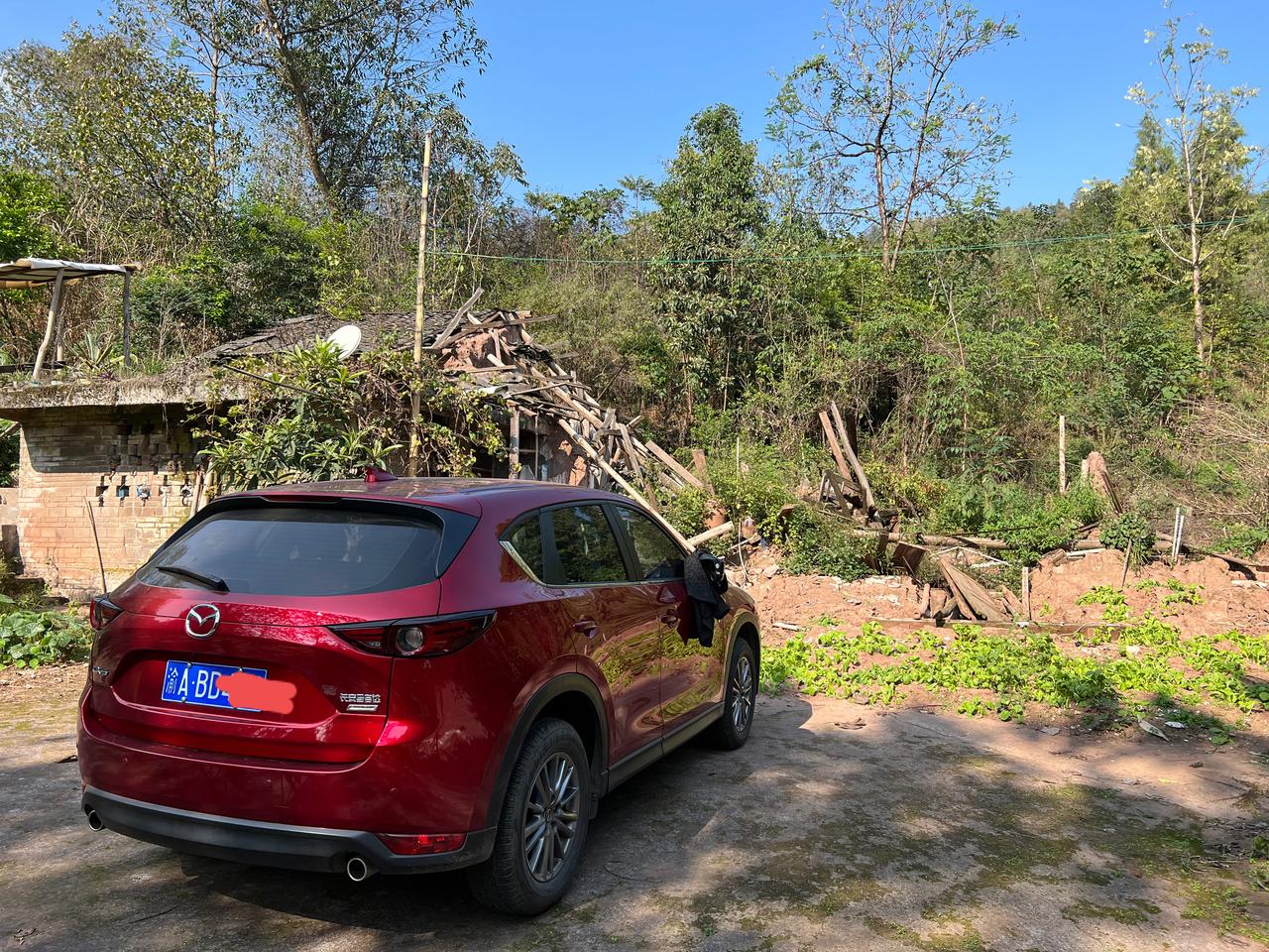 马自达CX-5 有没有中配加了行李架？