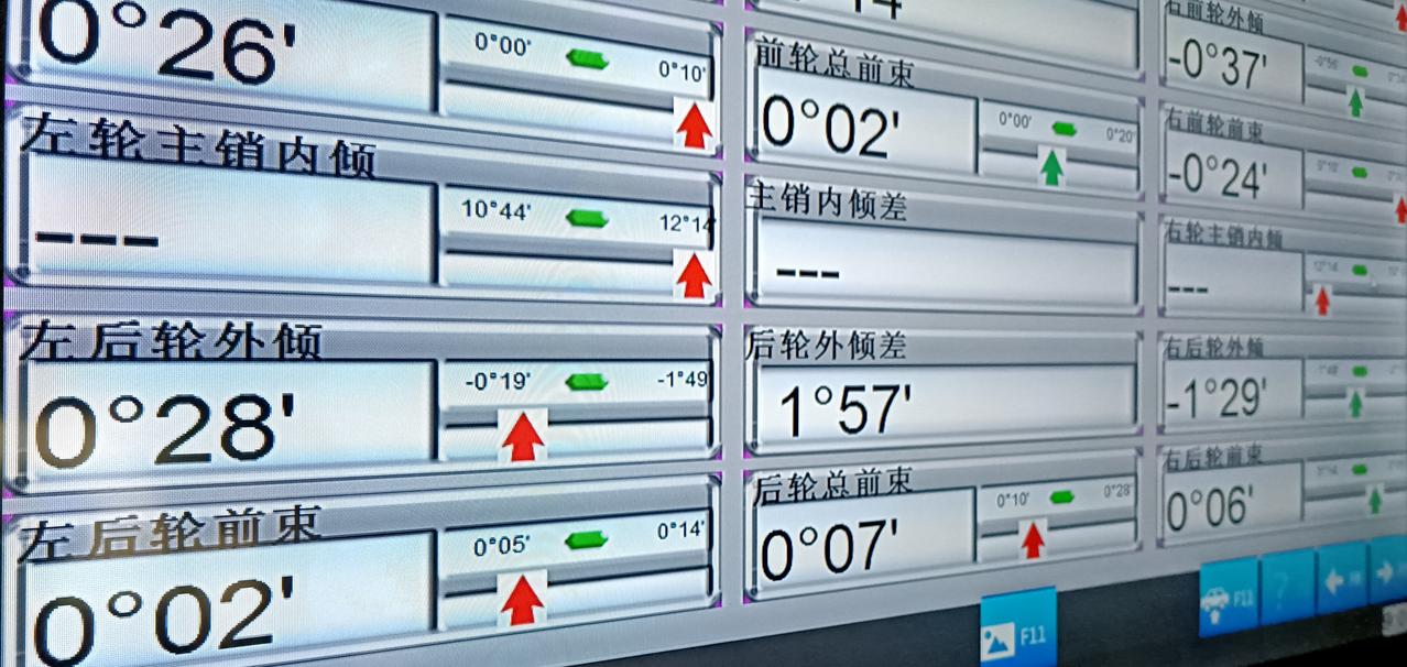 长安CS75 汽车被撞后 开起来不得劲  做了四轮定位数据感觉不对  求助大神解答  左后轮被撞  不知道要不要更换可调