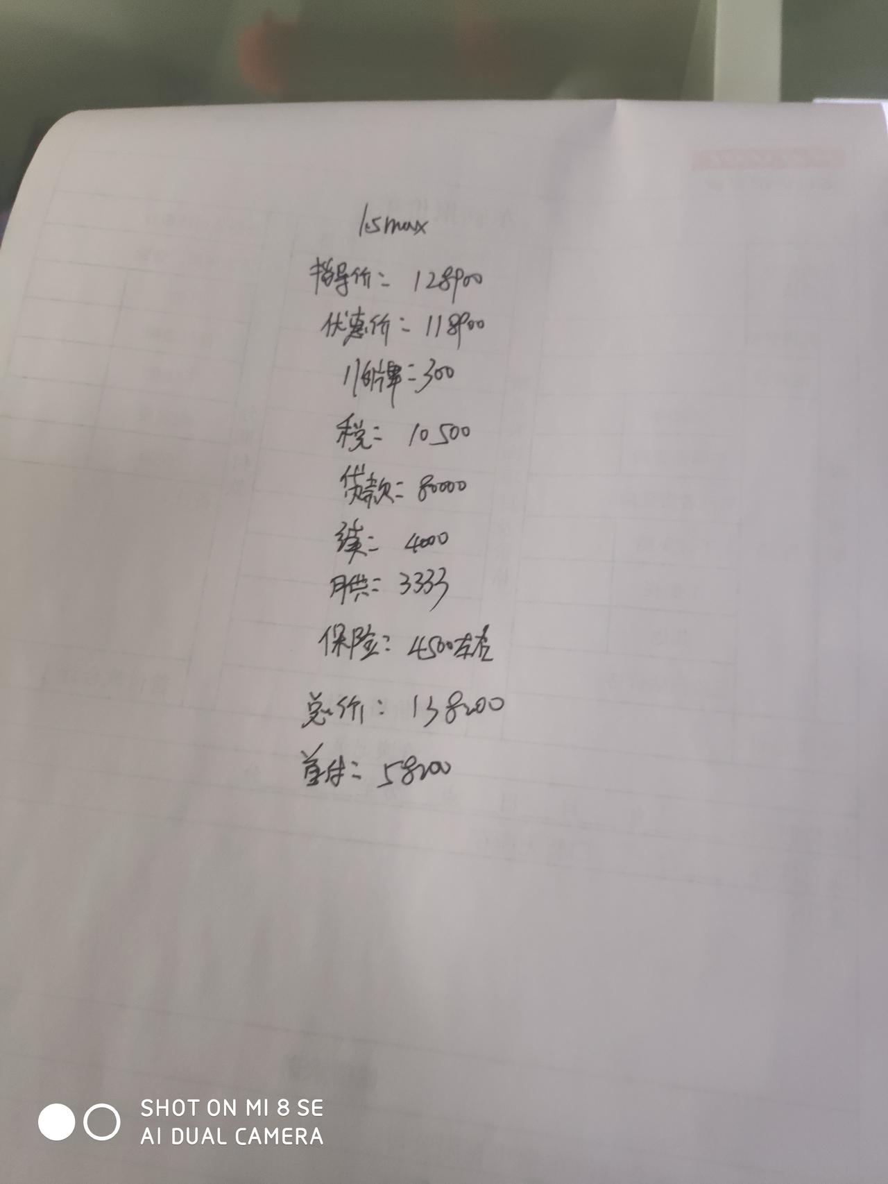哈弗H6 在上海1.5T max 落地大概要多少呀，我在4s店问的要138200