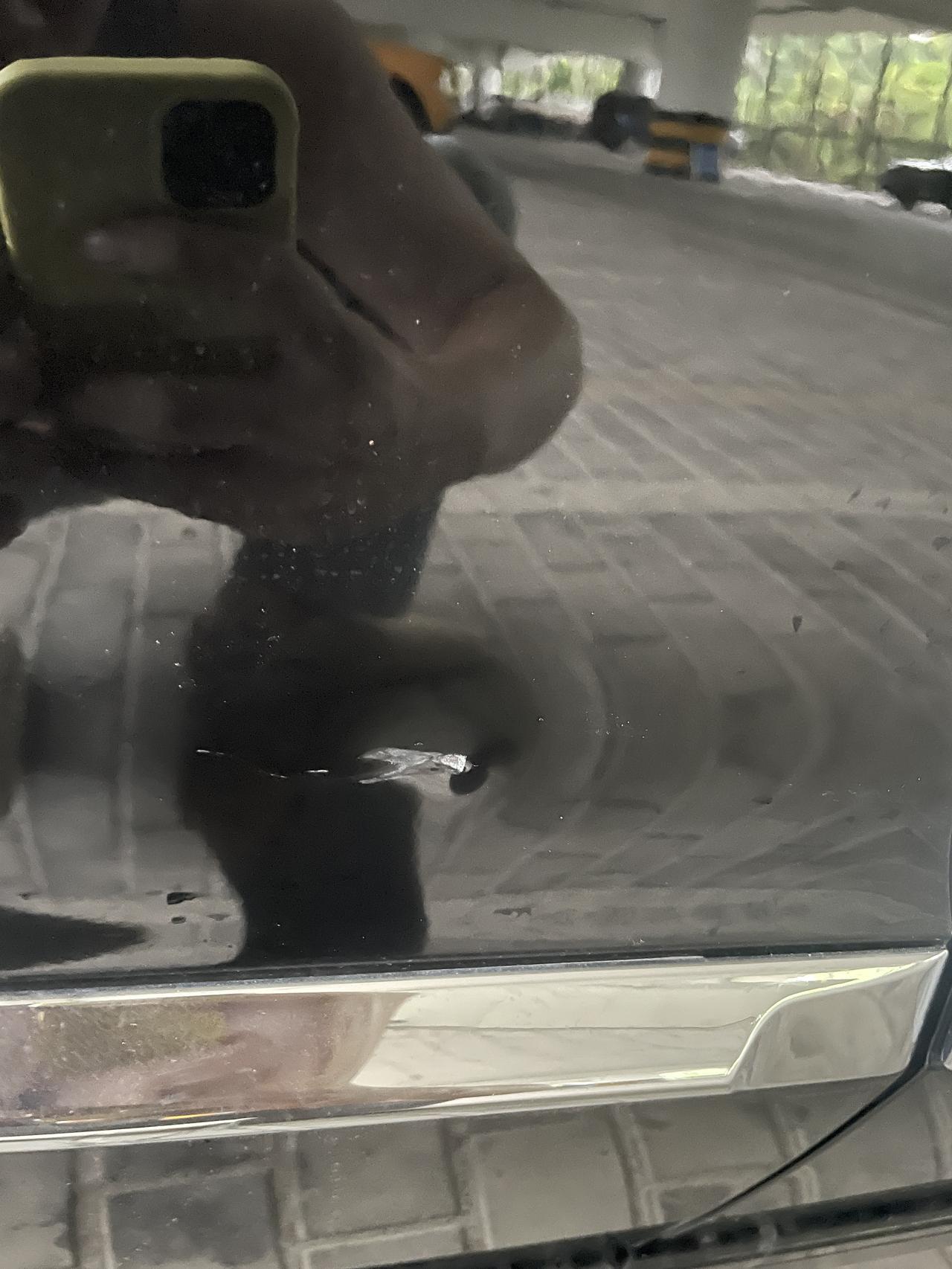 别克君越 一血了兄弟们 刚提一个星期 怎么处理比较好