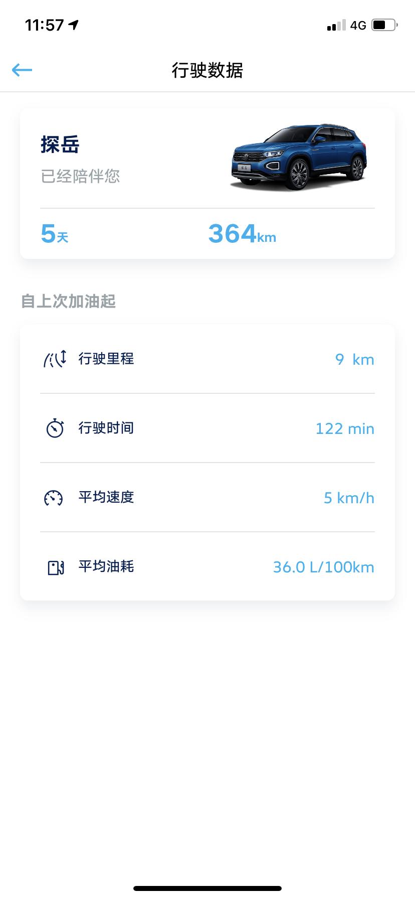 大众探岳 36.0L/100KM 这个正常吗