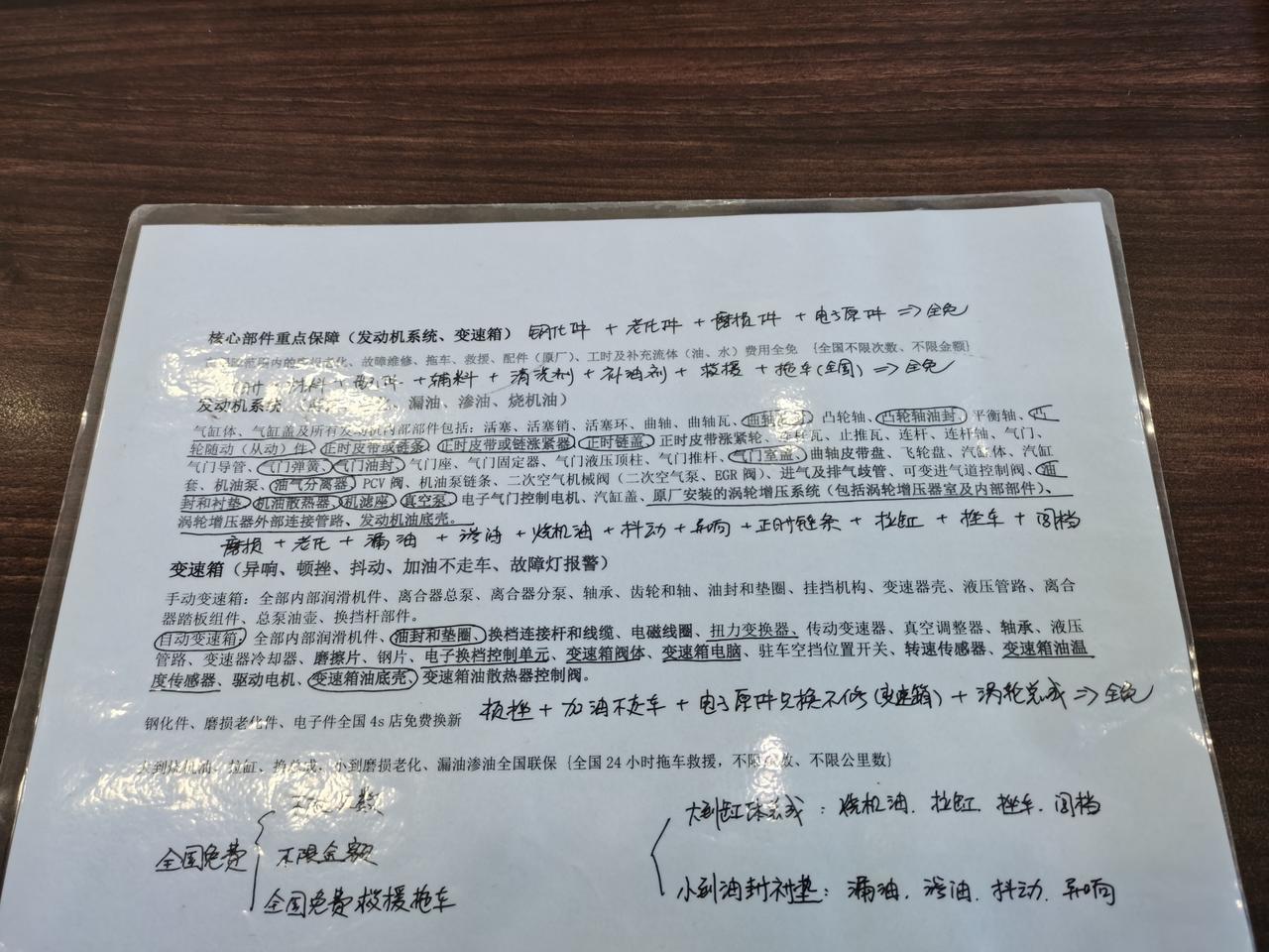 奔驰GLC 各位大神帮忙参谋参谋，这个第三方延保的范围是不是值得上（我看有些确实都是易损件），这个延保是全国4s店都认可
