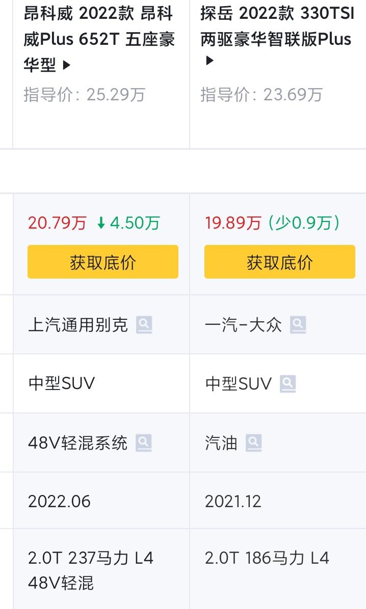 大众探岳 好纠结啊。该怎么选?现在330的颗粒捕捉器还有问题吗?感觉昂科威Plus的配置更好点。就是不保值。大众的还是保