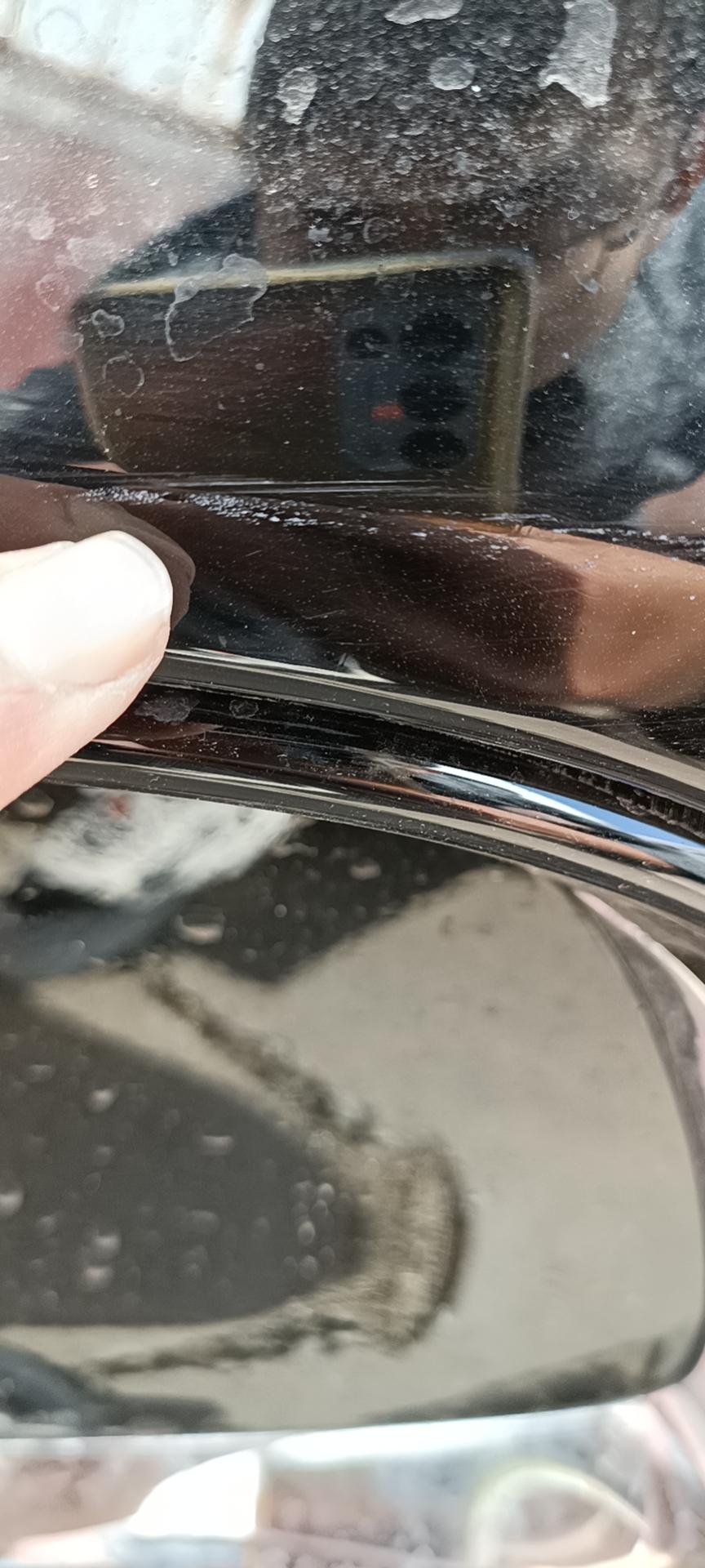 别克君越 提车没有一个月出了一血了但是好在不严重  你们看这种情况下需要补漆吗？