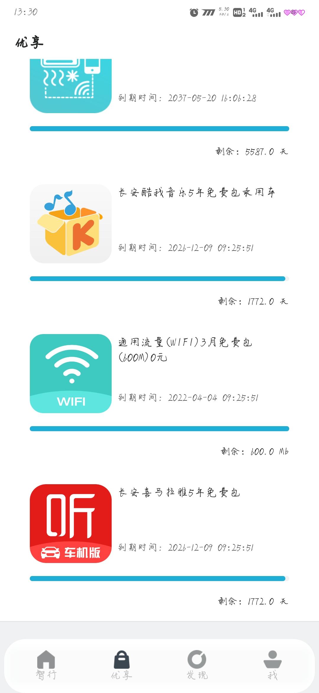 长安逸动 车载导航是不是也用这个流量