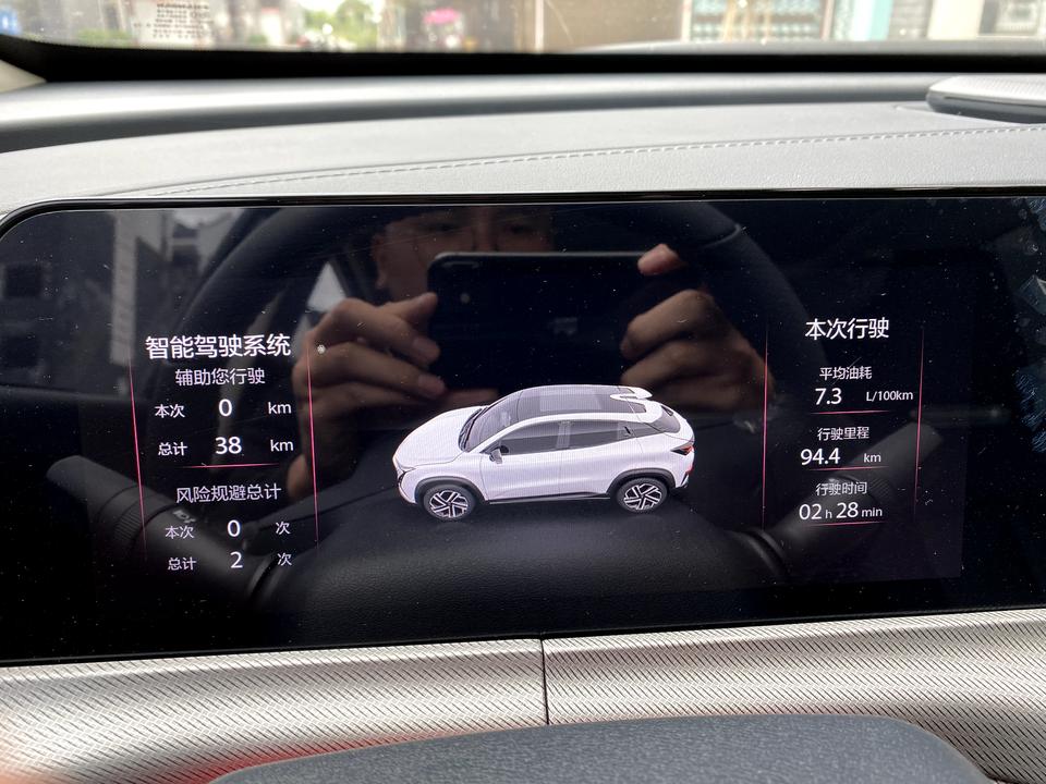 长安UNI-T 10月14日提的车，家住县城，在乡下上班，平时跑乡村二级路。本人汽车小白，问下大佬们，这样的油耗算高还是