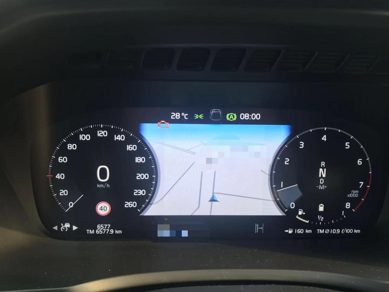 沃尔沃XC90 2021款智雅late，行驶了6500公里，今天早上发现亮了发动机黄灯，但开起来并没有任何异常情况，下午
