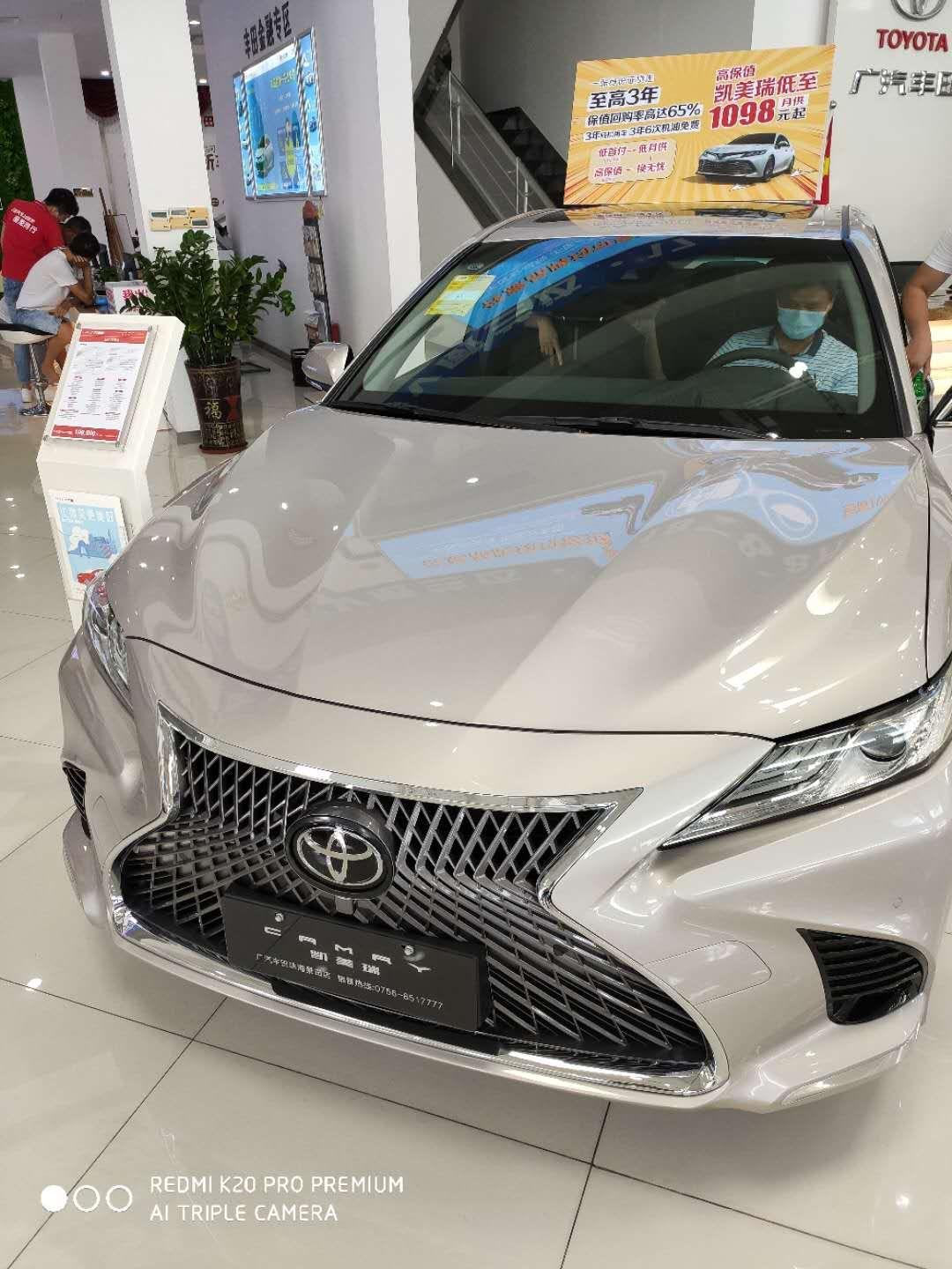 丰田凯美瑞 这个是哪台车