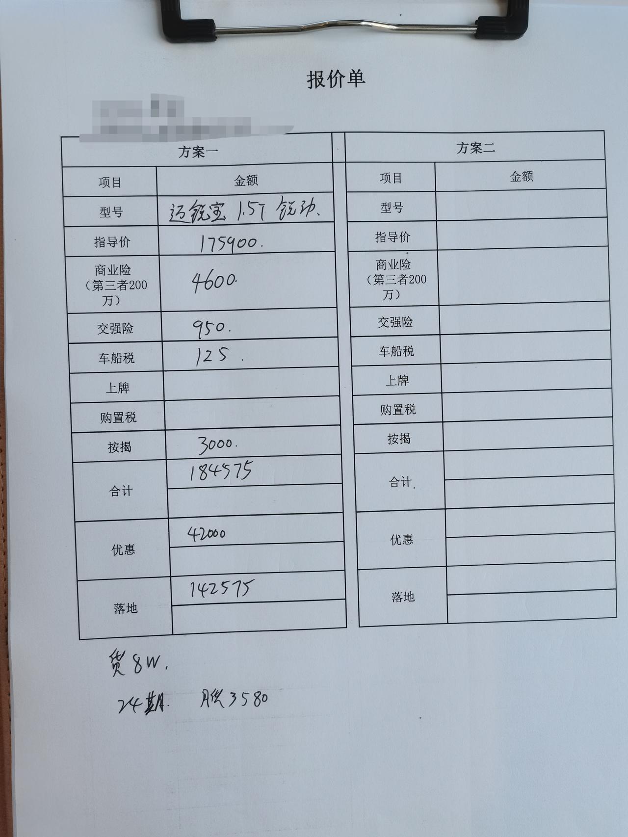 雪佛兰迈锐宝XL 国庆在深圳去了两家雪佛兰4s店看迈锐宝xl，宝安沙井标域和龙岗安骅骅通，标域有2.0T现车但是只有两种