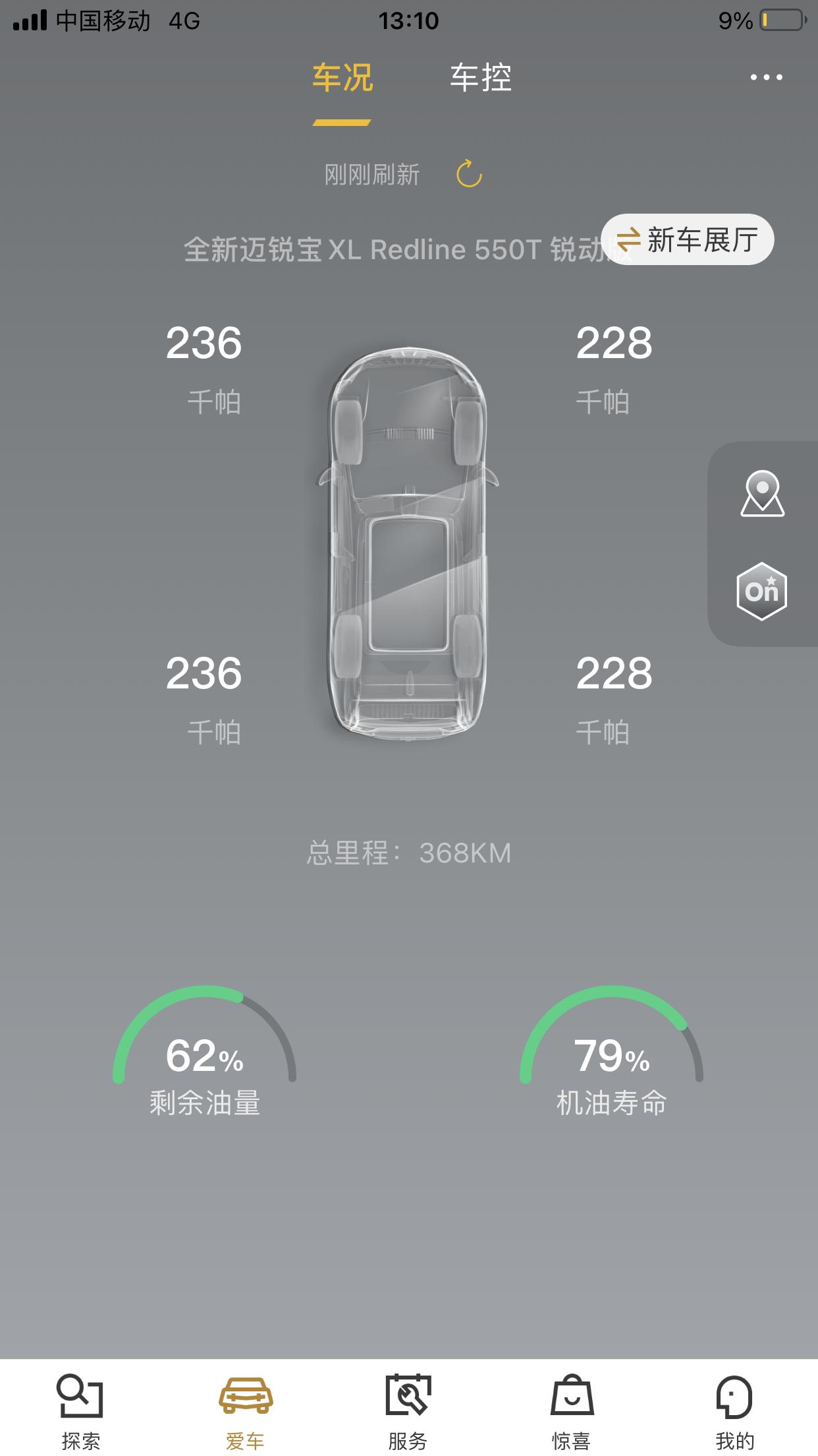 雪佛兰迈锐宝XL 跑了不到400公里，机油寿命剩不到百分之80。车是不是有问题，求老司机解答。