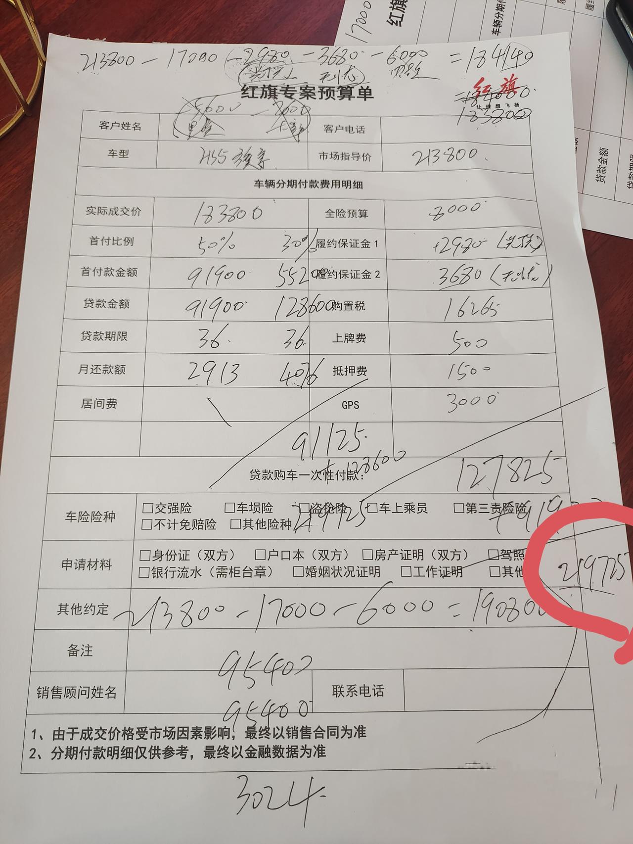 红旗HS5 红旗hs5四驱中配落地219725，这个价格怎么样，有活动送的东西的价钱都减在裸车价里了，购置税低了，后面又