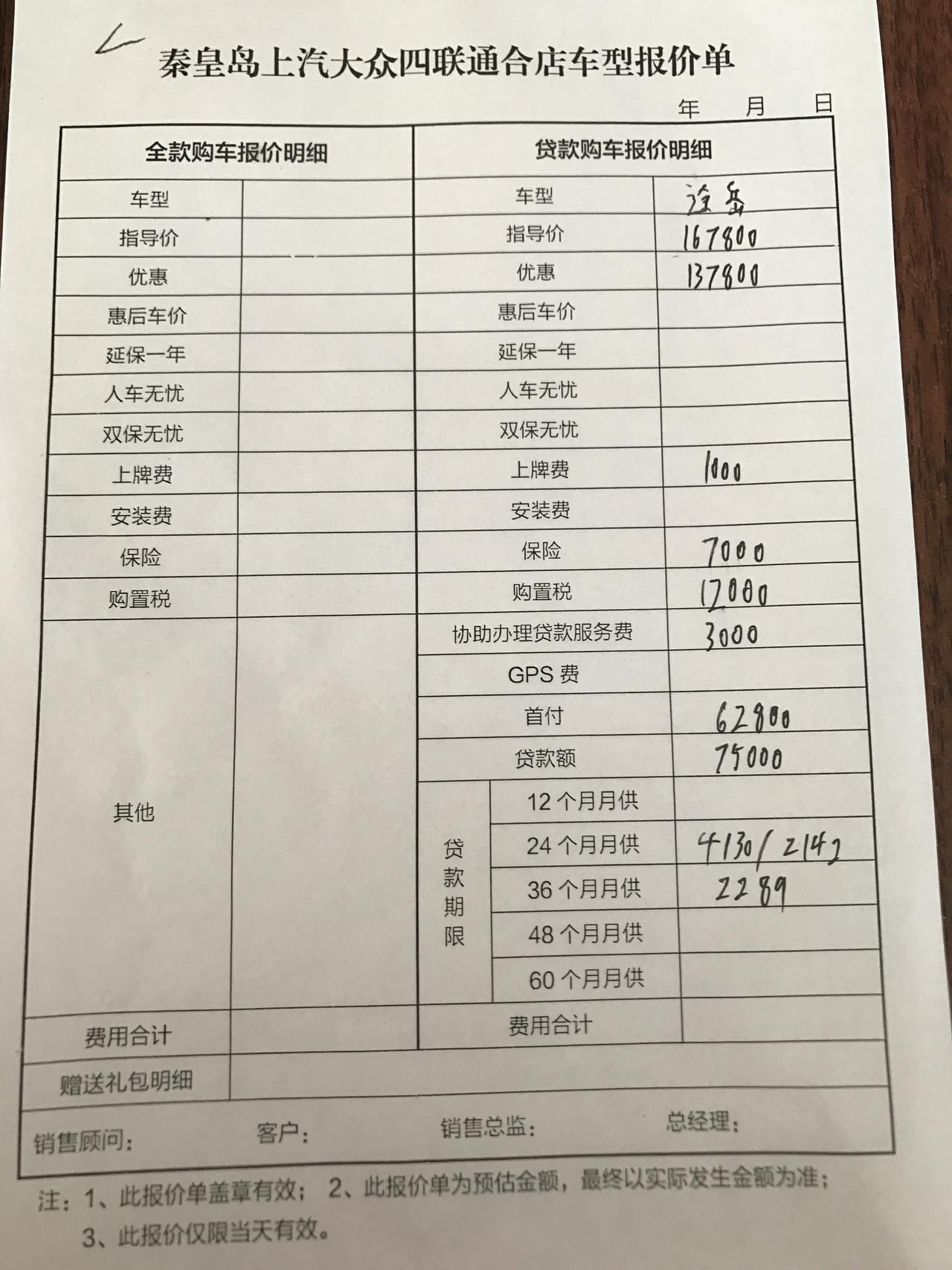 大众途岳 大神帮我看看哪个还能再讲讲价
