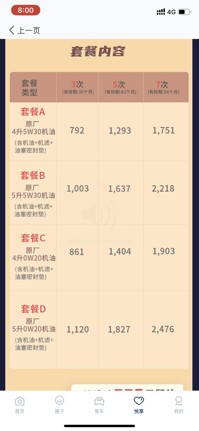 现代ix35 北京4s保养有活动么？