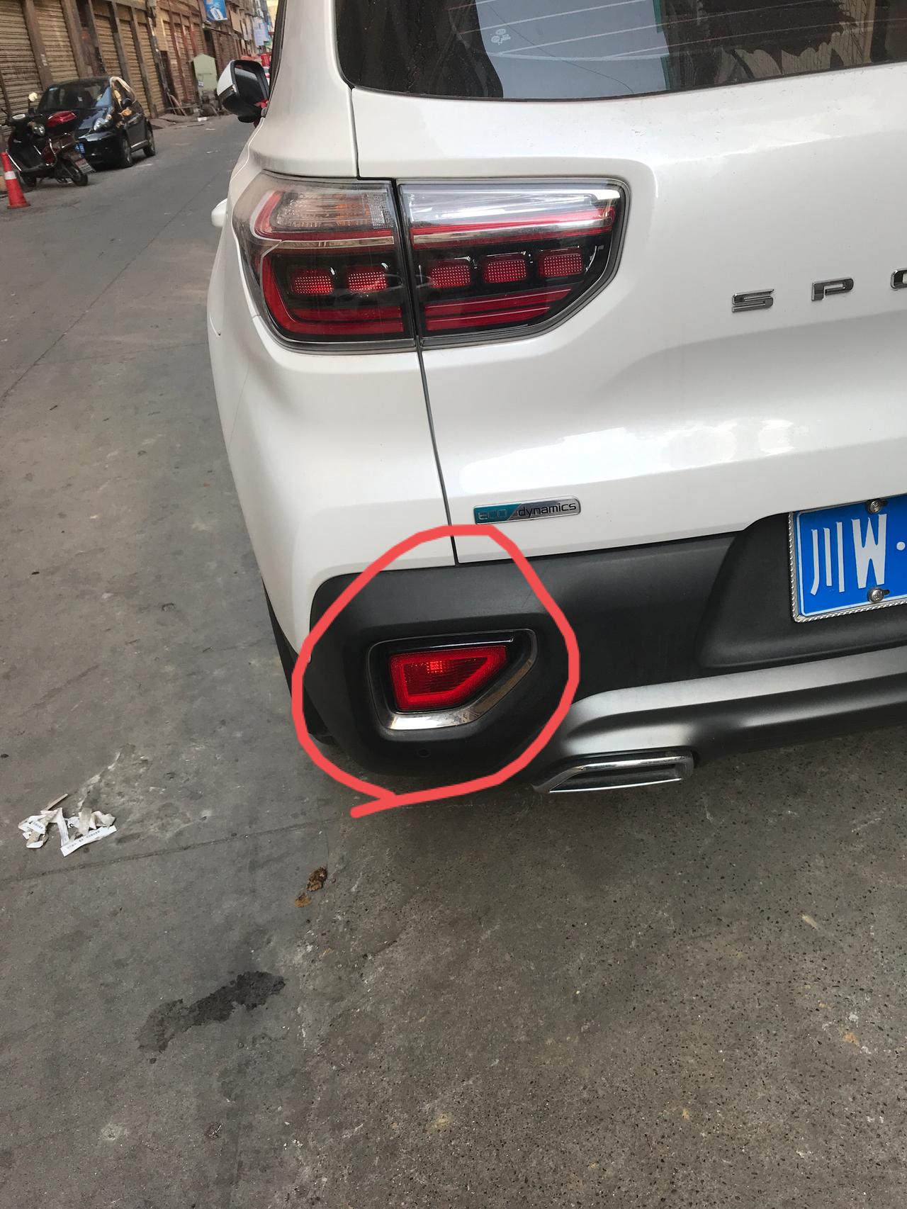 起亚智跑 这个灯不亮，4s店里的人说是就是不亮的！！我怎么那么不信了！有没有知道的给我解释一下