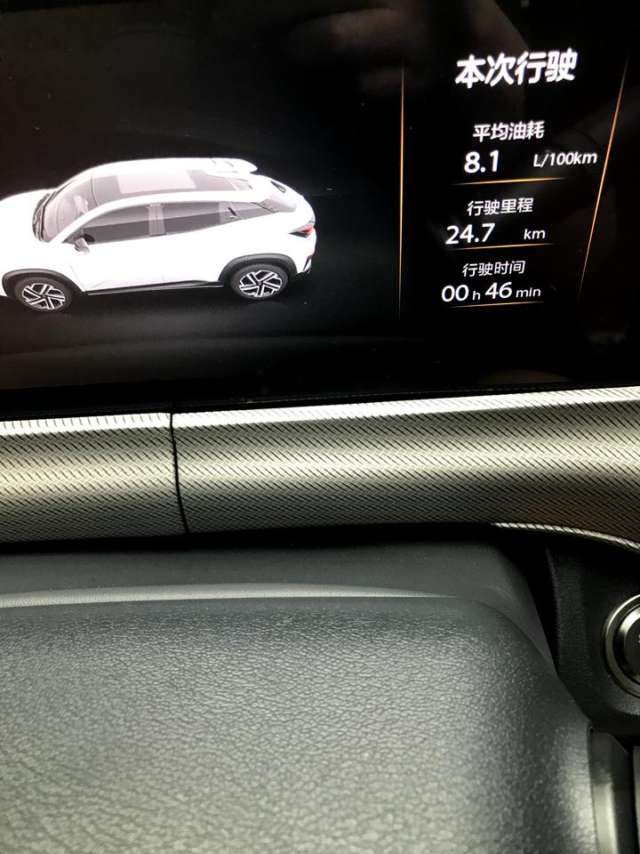 长安UNI-T 已提车2天，中配，这个油耗应该大家都能接受吧。