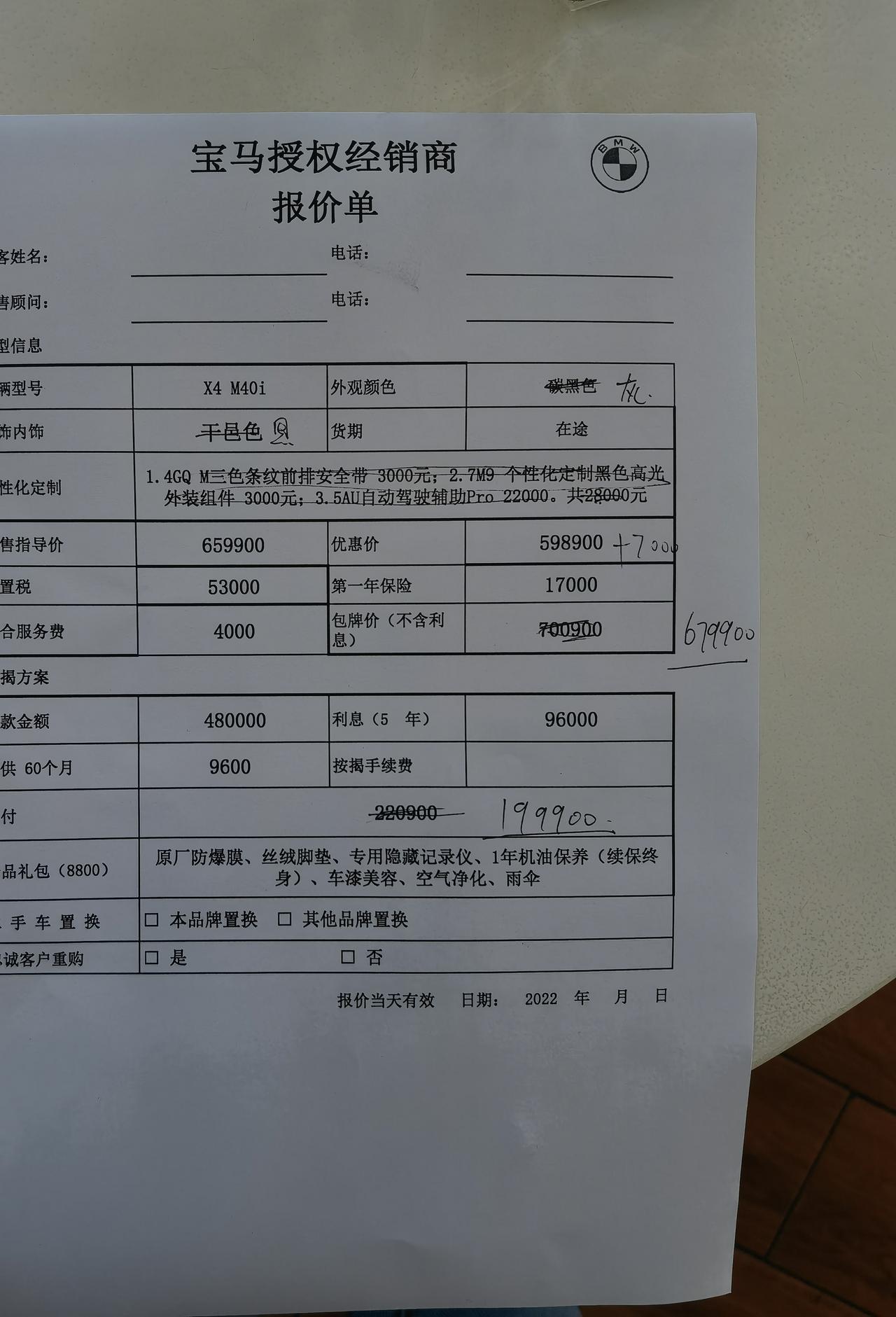 宝马X4 x4m40i后面屁股有鸭舌尾翼吗，我看懂车帝这个有，有的地方看他们那些新车又没有，是要选装还是怎么样，其他的没