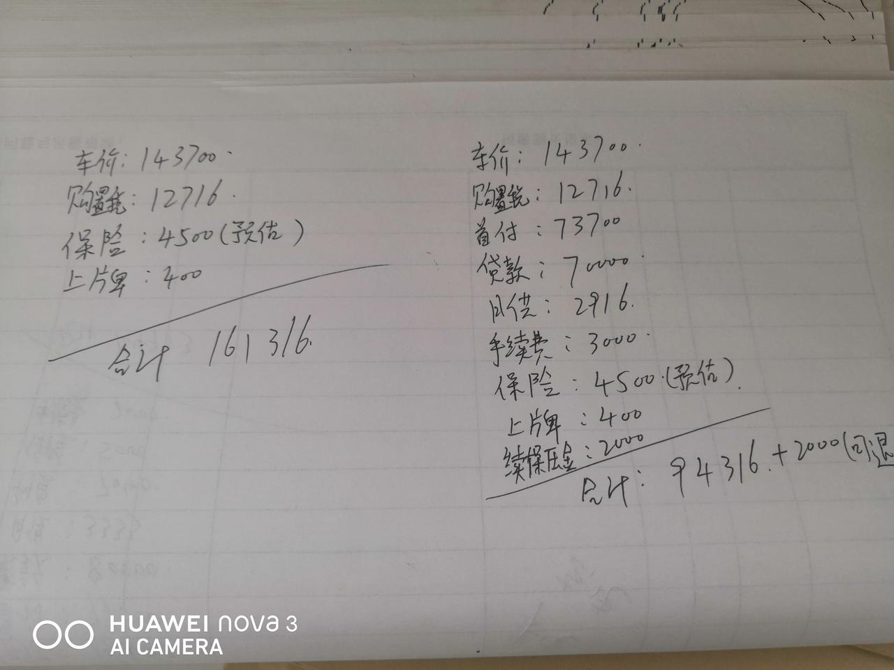 雪铁龙凡尔赛C5 X 4S店给的费用单，我人在外地懒得谈，准备全款了不过我在外地，怎么签合同噢