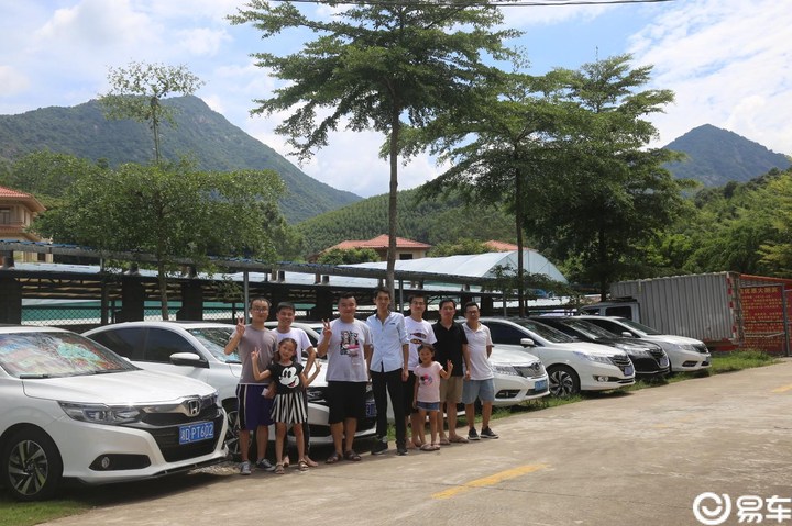 易车【东莞凌派车友会】相约广东惠州雷公峡野炊漂流，感受炎夏的清凉。