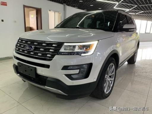福特SUV探险者怎么样？车主：我就喜欢我的大白探
