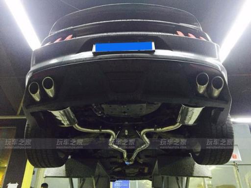 美规野马改成GT350还不够 改装STAGE3宽体后霸气十足