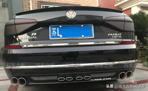 玩过汽配风 这辆帕萨特最终上了气动玩姿态