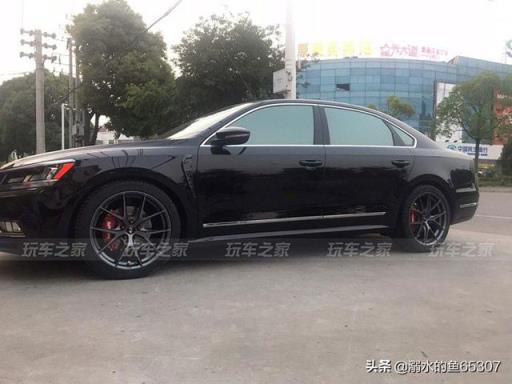 玩过汽配风 这辆帕萨特最终上了气动玩姿态