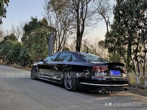 玩过汽配风 这辆帕萨特最终上了气动玩姿态